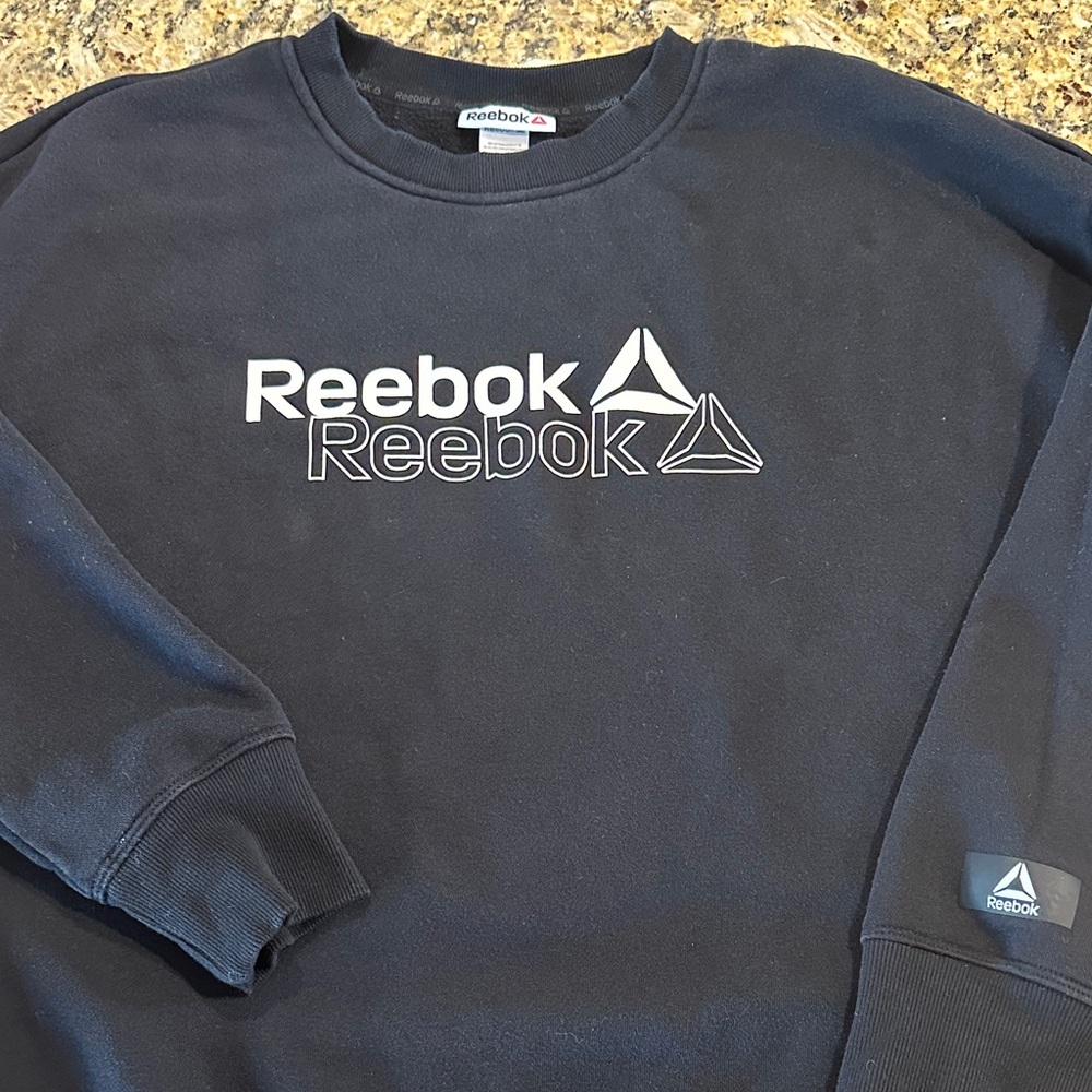 Reebok Women’s Black Crewneck Sweater - Picture 4 of 5